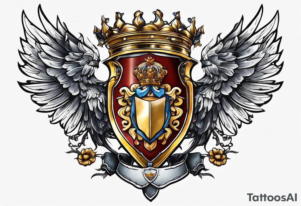 Coat of arms tattoo idea