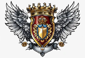 Coat of arms tattoo idea