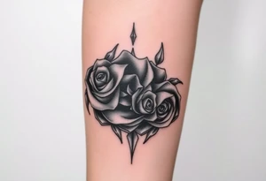 Combine the names rosela dashi and thellenze for a tattoo tattoo idea