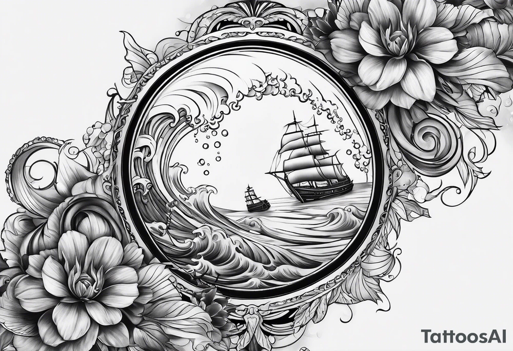 Neptun tattoo idea