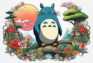 studio ghibli tattoo idea