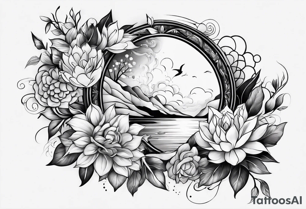 Sometimes you need to let things go tattoo idea