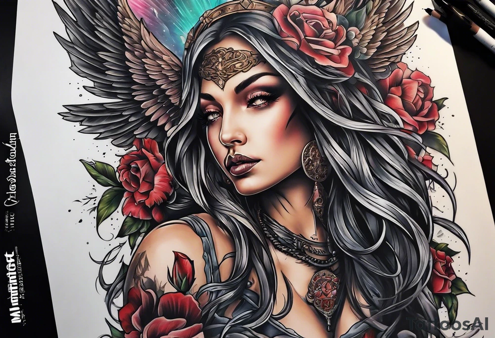 death angel tattoo idea