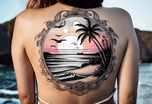 Beach Fishing
Sunset tattoo idea
