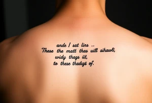 sayings in swahili tattoo idea