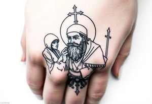 Enoch with the watchers tattoo idea