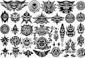 philippines, native, tribal tattoo idea