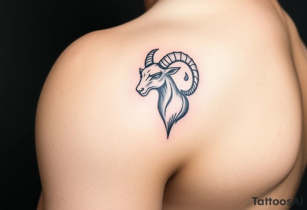Aries tattoo idea