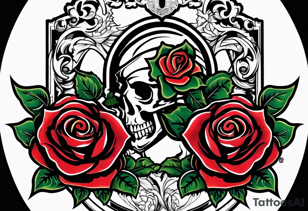 basketball , detroit , roses , virgo logo , 2005 tattoo idea