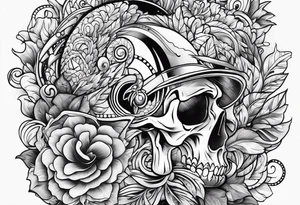 A tattoo that says Never Enough tattoo idea