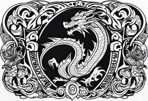 dragon Valhalla tattoo idea