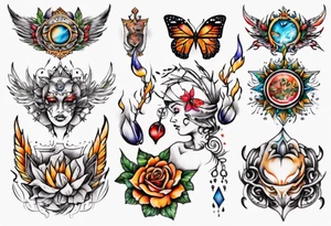 Underboob tattoo idea