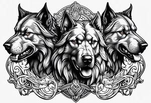 Cerberus tattoo idea