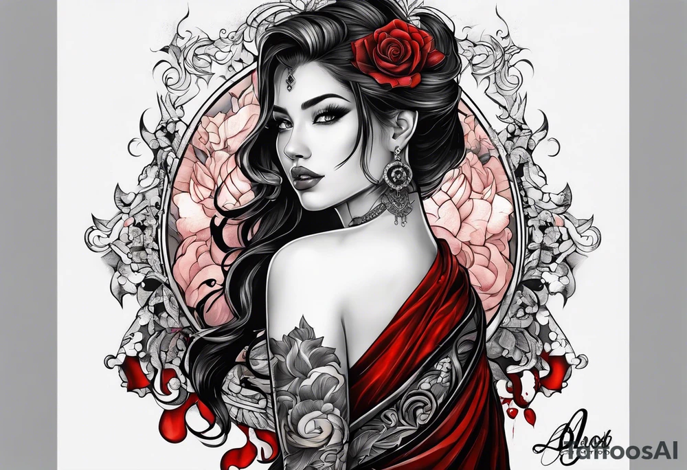 From blood and ash tattoo idea