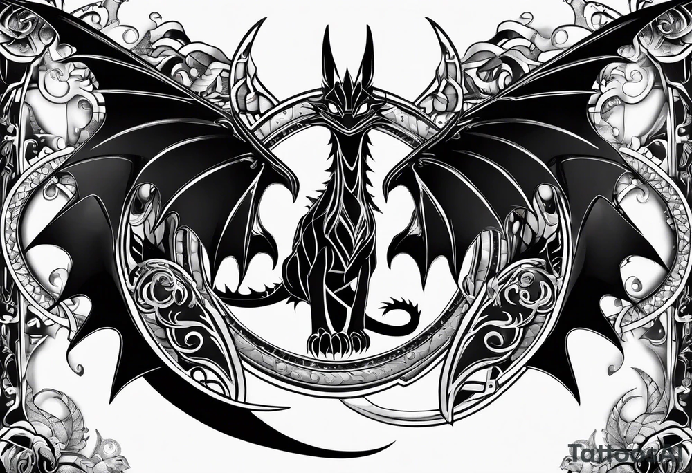 the tv show how to train your dragon tattoo idea