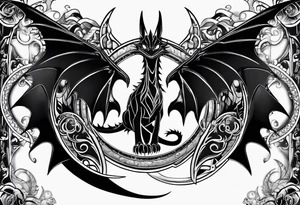 the tv show how to train your dragon tattoo idea