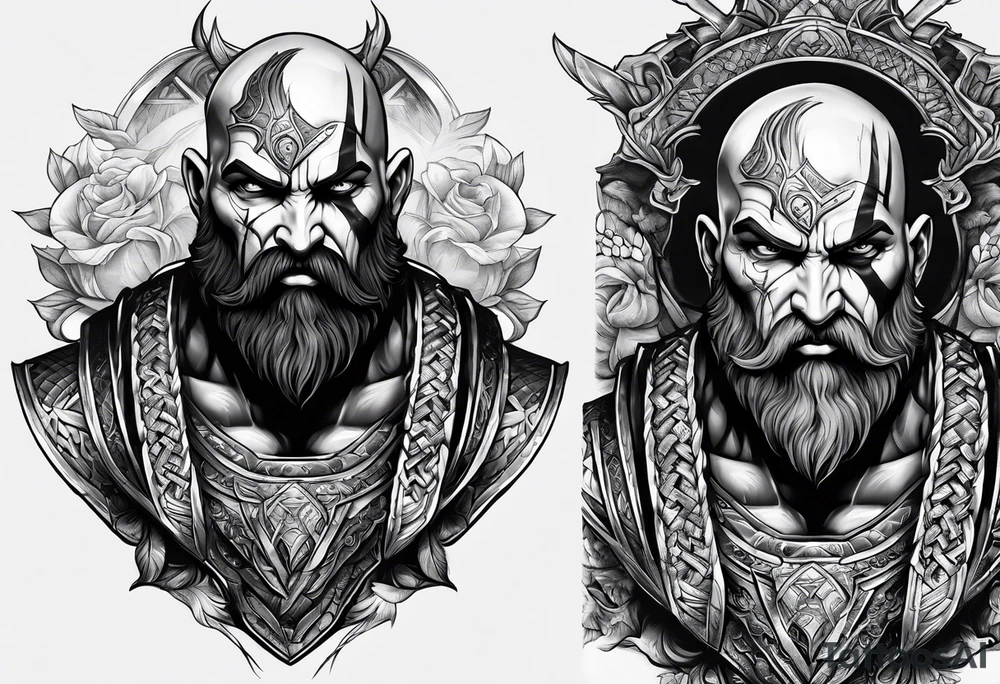 kratos tattoo idea