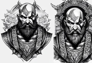 kratos tattoo idea