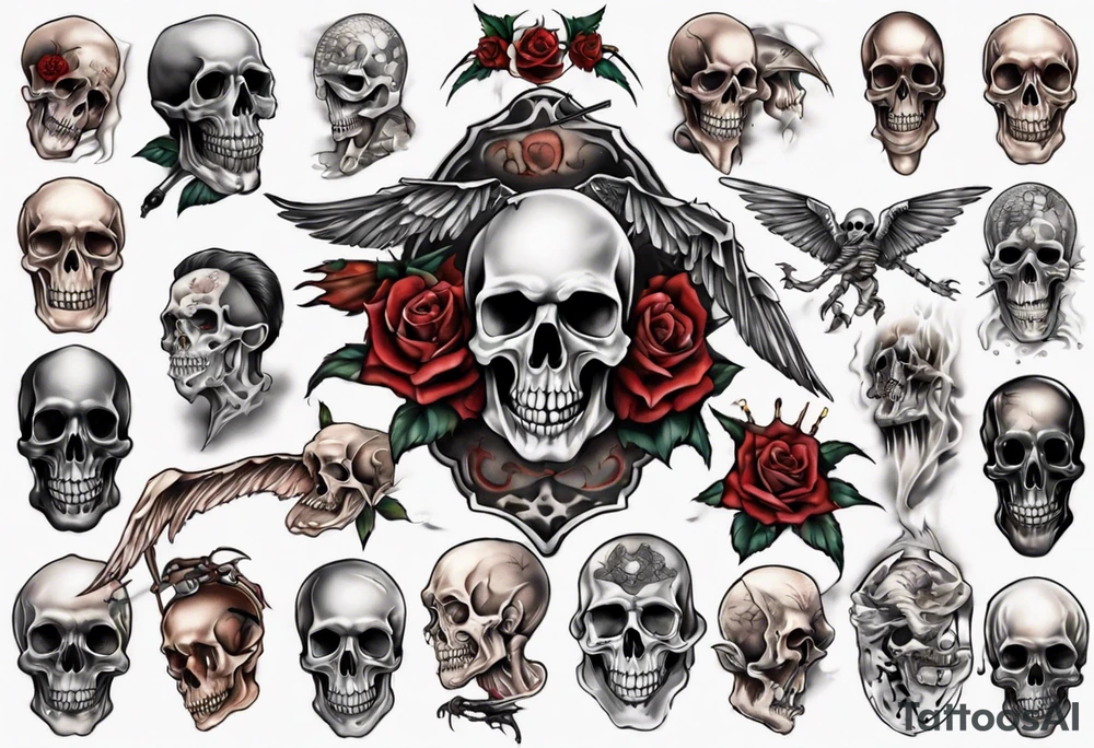 Death tattoo idea