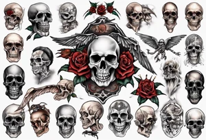 Death tattoo idea
