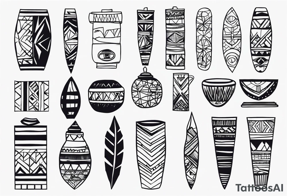 african forearm tattoos tattoo idea
