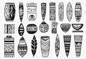 african forearm tattoos tattoo idea