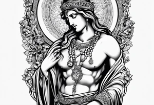 Rosary, Greek god tattoo idea