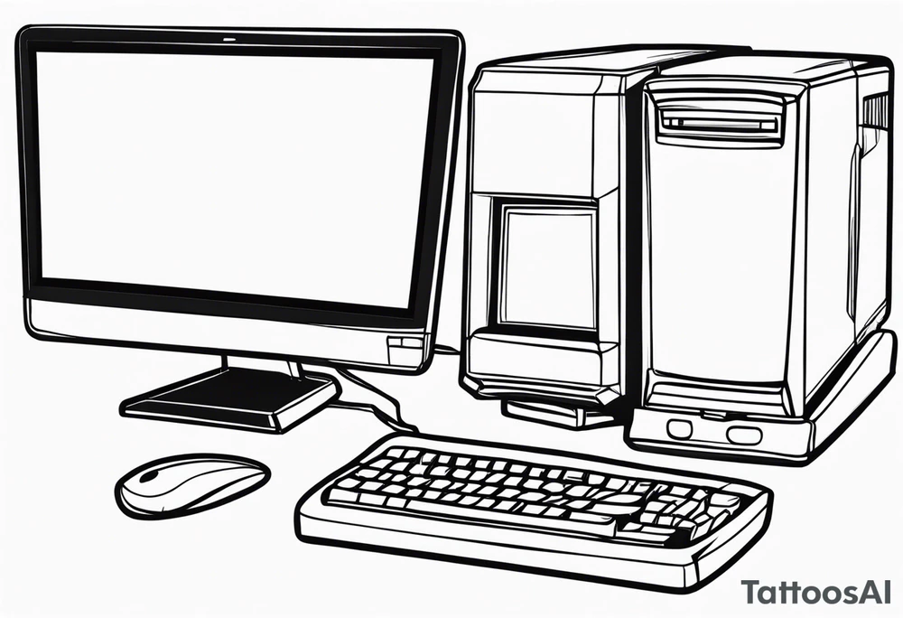 computador tattoo idea