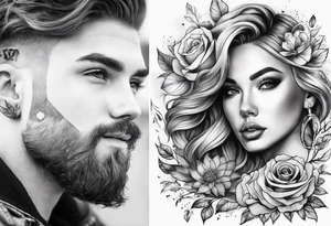 Kan je een tattoo maken met boogschieter sterrenbeeld, liefde en geluk tattoo idea