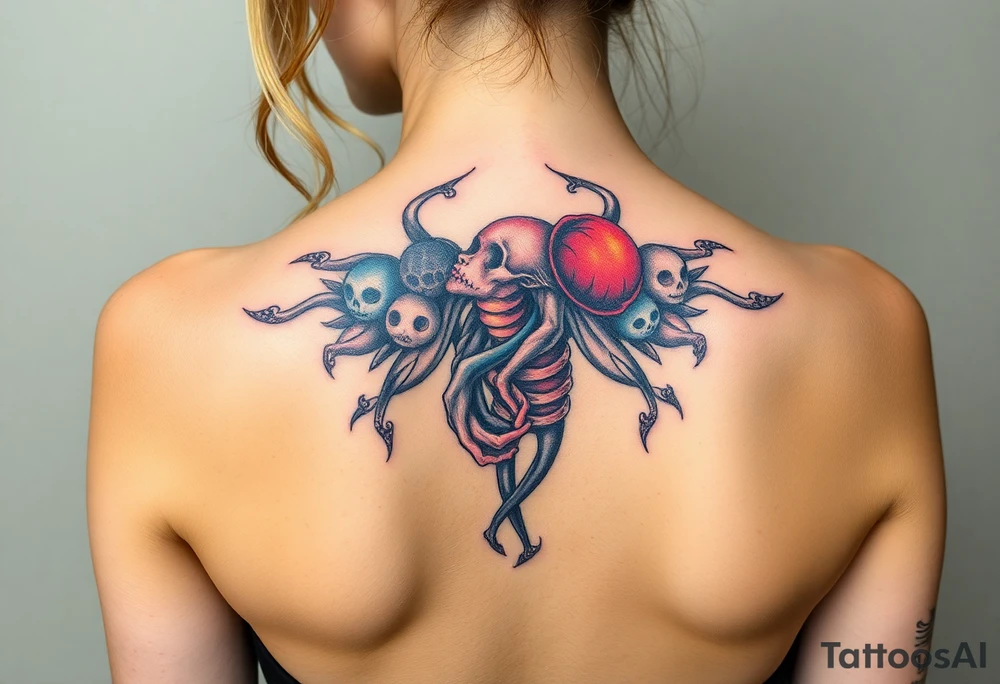 Contortionist tattoo idea