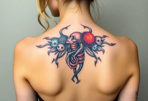 Contortionist tattoo idea