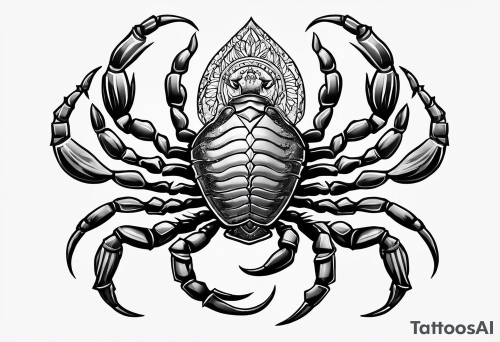 Scorpion tattoo idea
