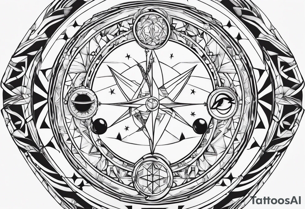 Gemini, Scorpio, Cancer, Sagittarius tattoo idea