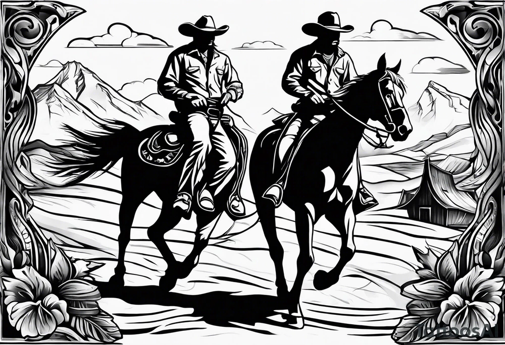 Should’ve been a Cowboy tattoo idea
