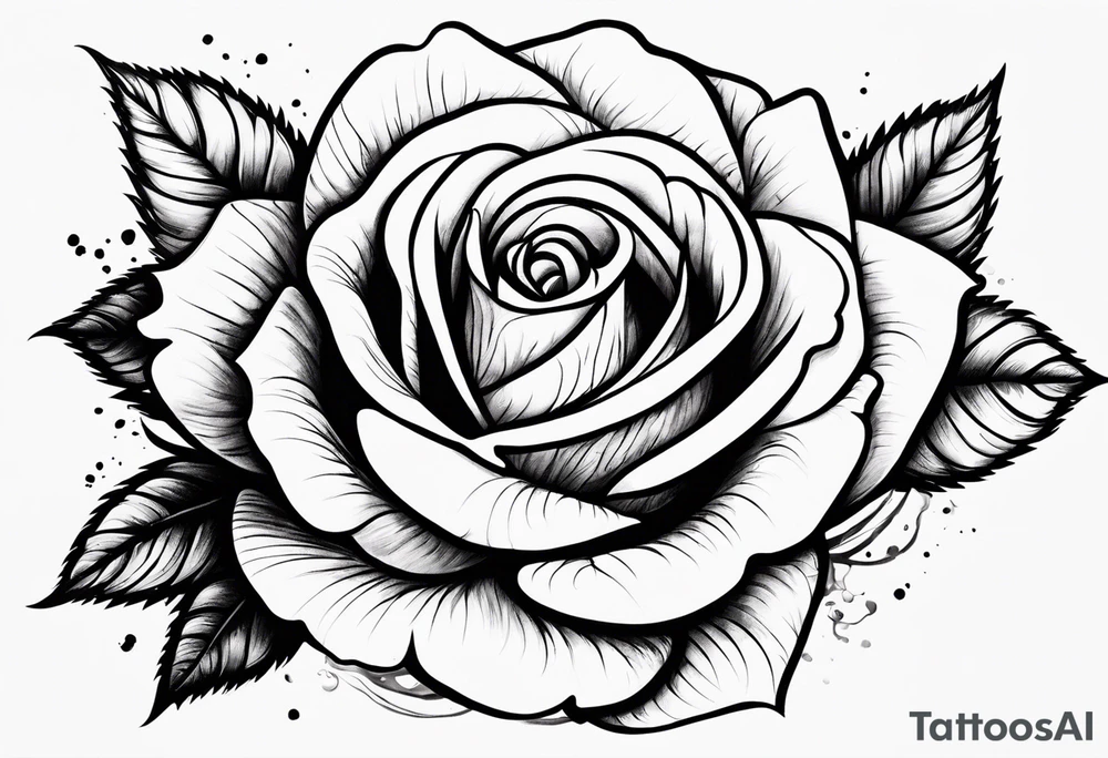 Rose tattoo design tattoo idea