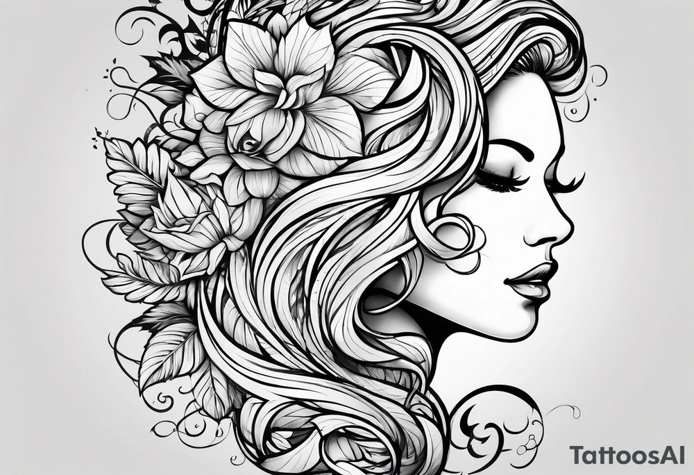 LEttering tattoo tattoo idea