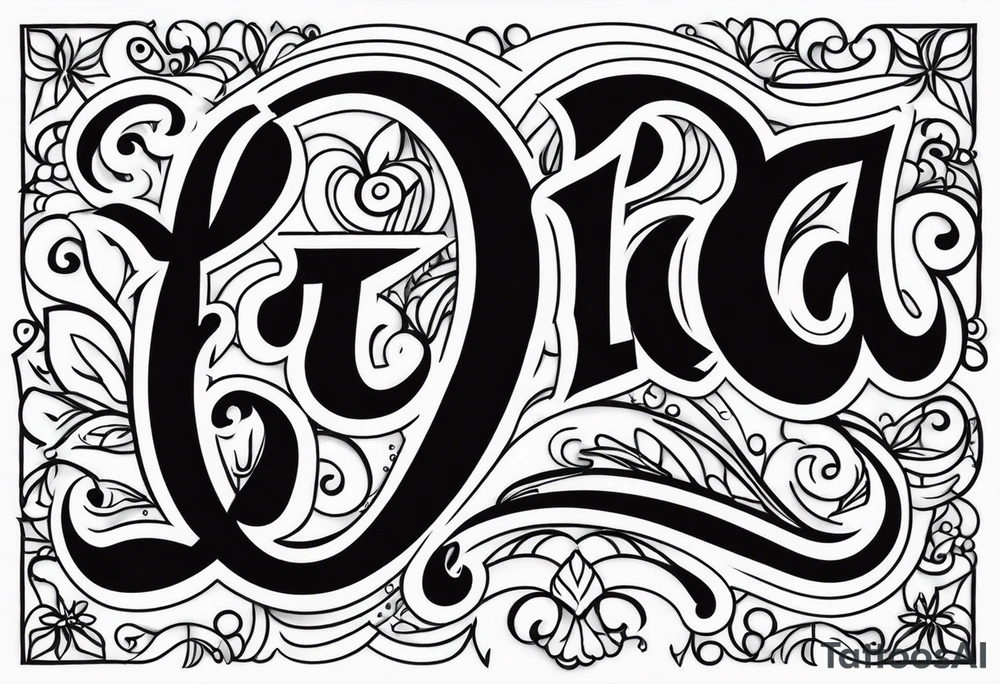 Lia Denise tattoo idea