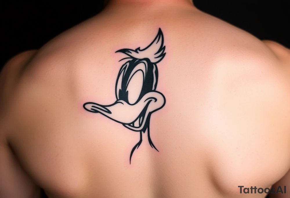 Older Daffy duck high tattoo idea