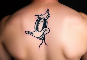 Older Daffy duck high tattoo idea