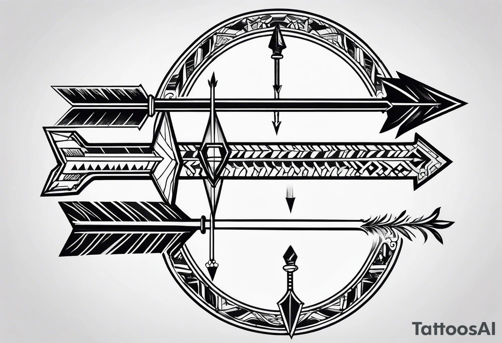 arrow tattoo idea