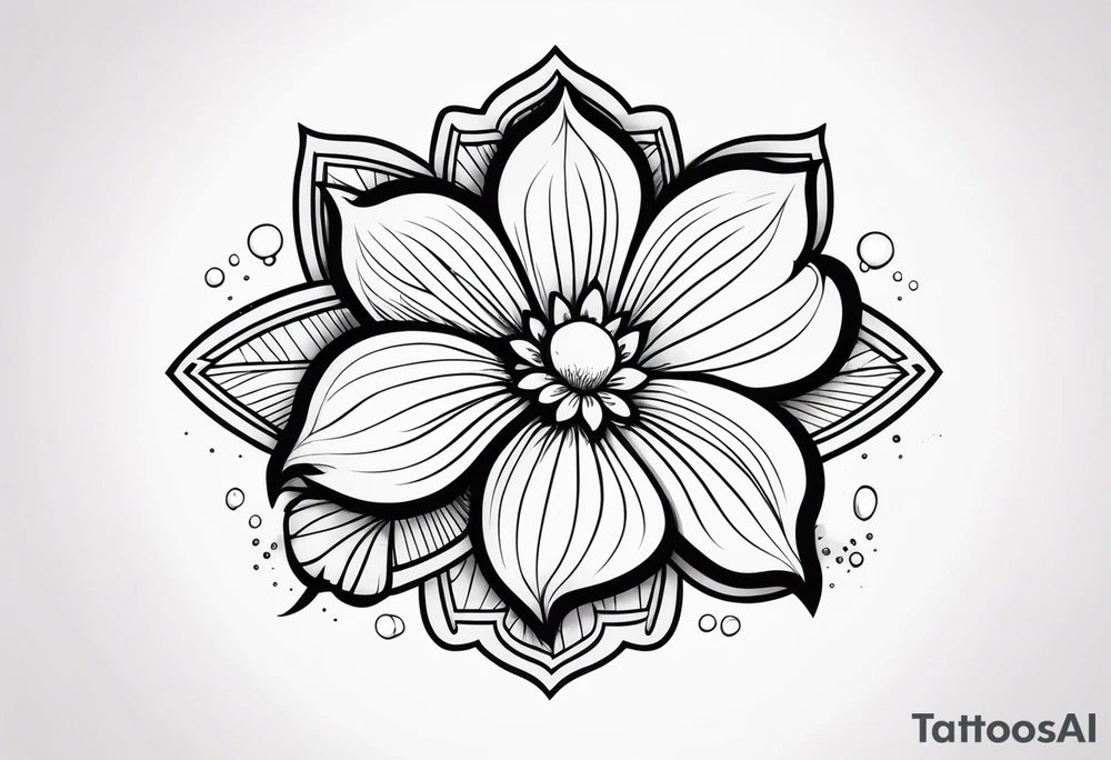 Flor de cerejeira tattoo idea