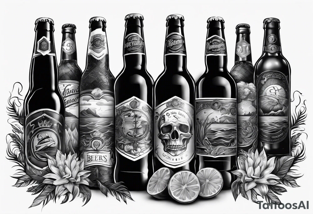 Ocean
Beers
Cigars tattoo idea