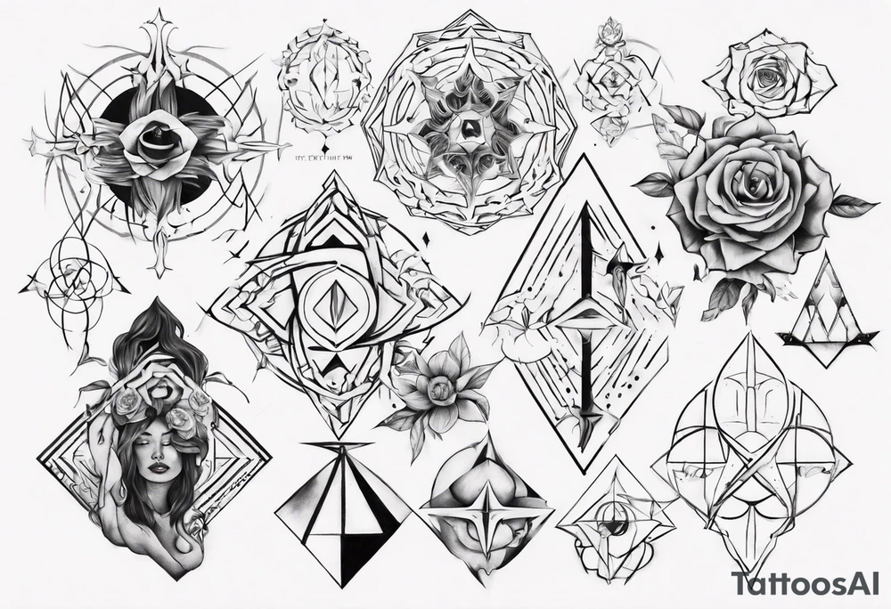 God is within her, she will not fall tattoo idea