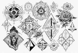 God is within her, she will not fall tattoo idea