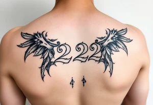 Feminine 224 tattoo idea