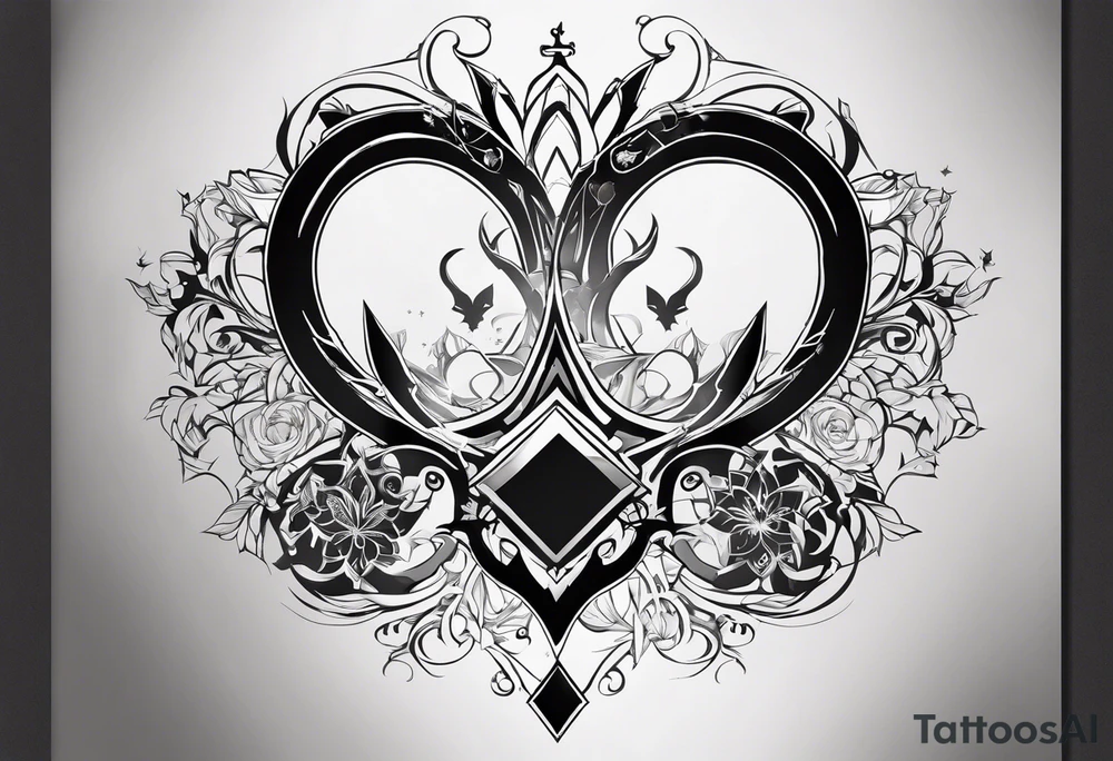 Renard sur un fond boussole. Il faut une clé ( style keyblade dans kingdom hearts. Tatouage sur l'avant bras tattoo idea