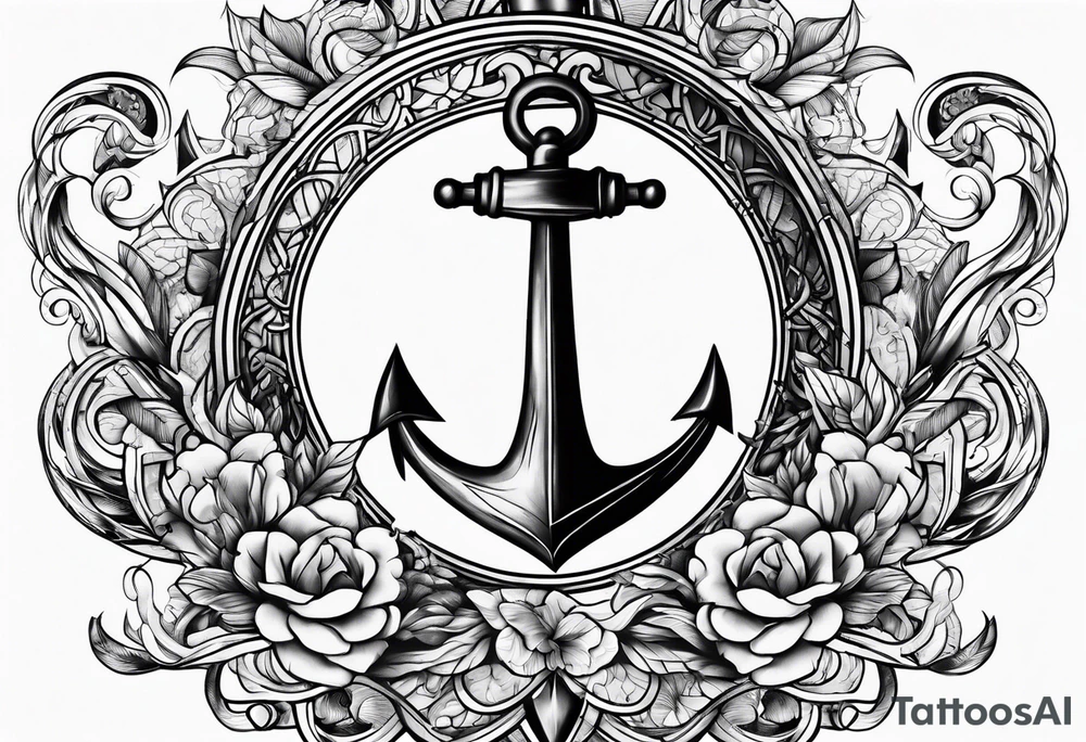 Anchor tattoo idea