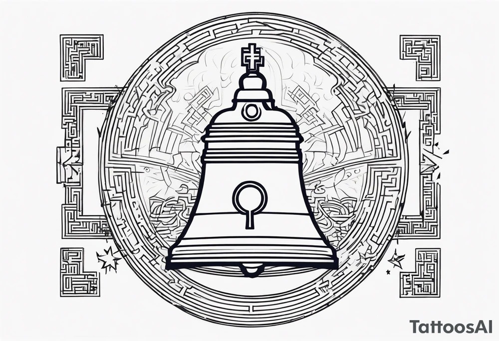 Bell, Maze, tracks, North Star, Graveyard, Mask, Eternal, Rewind, tattoo idea