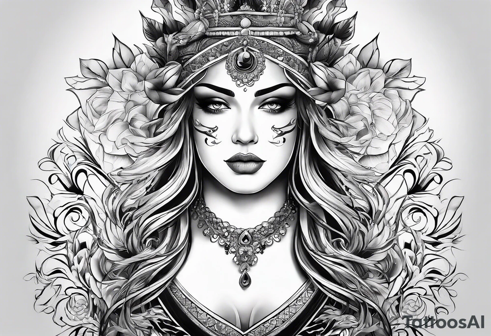 Хип-хоп рукав tattoo idea