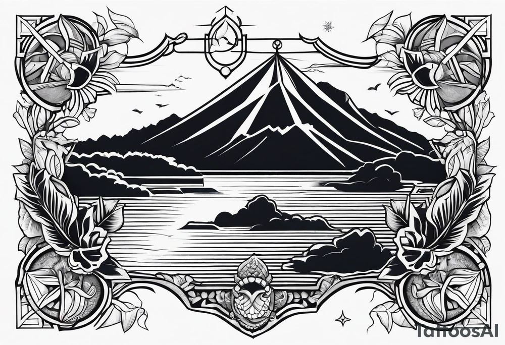 Palau island tattoo idea